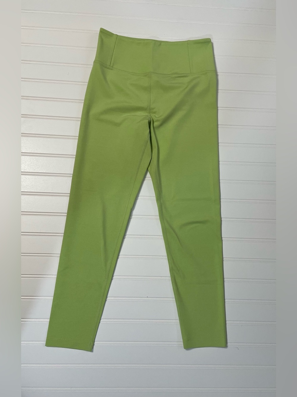 Girlfriend Collective High-Waist Leggings No-Pocket Medium Pale Lime Green